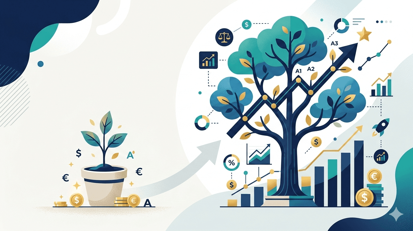 Comparison of seed funding versus Series A funding rounds